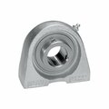 Iptci Tap Base Pillow Block Ball Brg Unit, 1.25 in Bore, Nkl Plated Hsg, Hard Chrome Insert, Set Screw CUCNPPA206-20